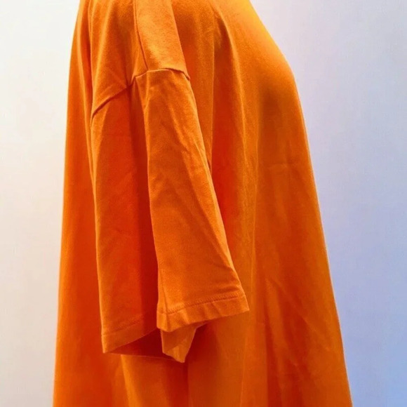 NWT TEK GEAR Women Short Sleeve Crew Neck On the Go Gear Orange Shirt Plus Sz 1X - Picture 6 of 12